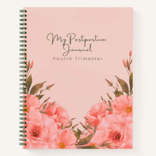 Journal de postpartum chrétien | Quatrième trimest (Devant)