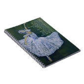 Journal de prière avec ballerine et poésie (Côté Droit)