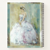 Journal de prière avec peinture figurative (Dos)