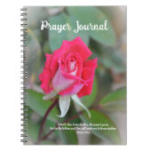 Journal de prière avec Rose et Écritures (Devant)