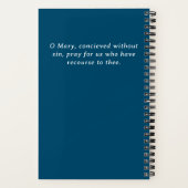 Journal de prière catholique de la Sainte Mère (Verso)