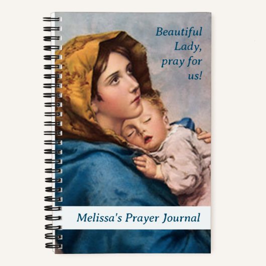 Journal de prière catholique de la Sainte Mère (Recto)