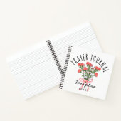 Journal de prière chrétien de la fleur du mois de  (Intérieur)