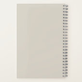 Journal de prière chrétien personnalisé avec nom f (Verso)