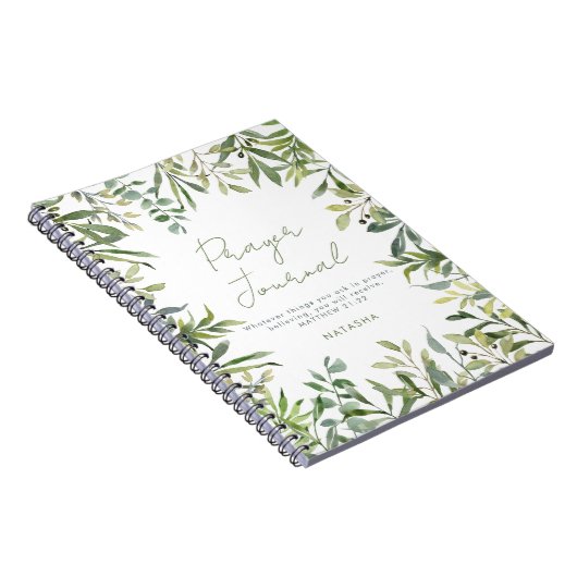 Journal de prière chrétienne de verdure moderne (Côté Droit)