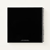 Journal de prière commercial personnalisé (Dos)