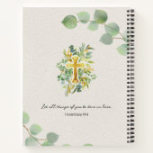 Journal de prière Croix Jésus (Dos)