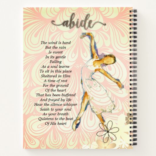 Journal de prière d'Abide (Dos)