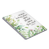 Journal de prière de 119:114 de psaume, carnet (Côté Droit)