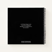 Journal de prière de CONQUÉRANT personnalisé (Dos)