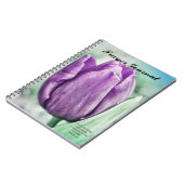 Journal de prière de la tulipe pourpre (Côté gauche)
