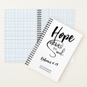 Journal de prière de verset biblique (À l'intérieur)