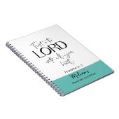 Journal de prière de verset biblique (Côté Droit)