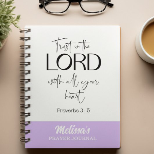 journal de prière de verset de la BIble
