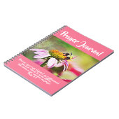 Journal de prière des abeilles et des Fleurs sauva (Côté gauche)