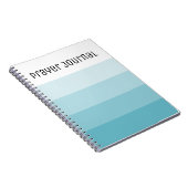 Journal de prière des rayures turquoise (Côté Droit)
