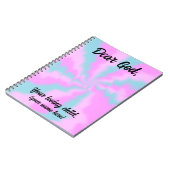 Journal de prière des réflexions Pastel personnali (Côté gauche)