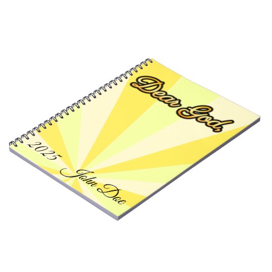 Journal de prière d'or personnalisé (Côté gauche)