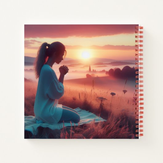 Journal de prière du Carnet spiral (Dos)