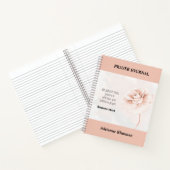 Journal de prière du versets de la Bible florale (Intérieur)