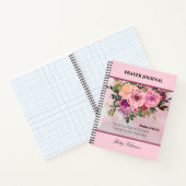 Journal de prière du versets de la Bible florale (Intérieur)