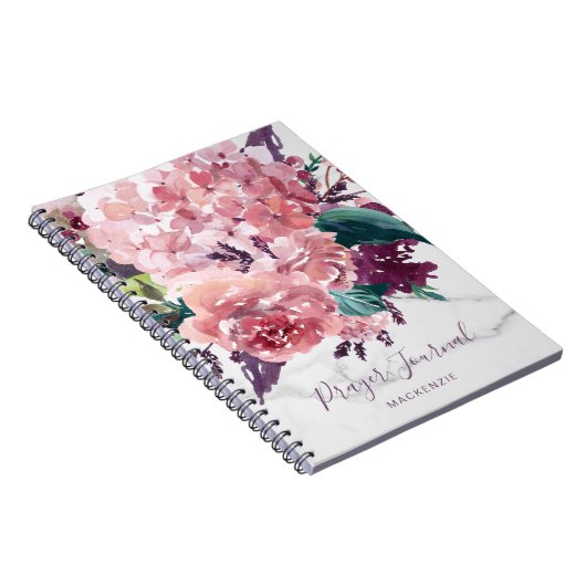 Journal de prière en marbre floral (Côté Droit)