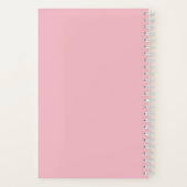 Journal de prière et de louange à fleurs avec un c (Verso)