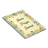 Journal de prière fleur sauvage (Côté Droit)