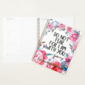 Journal de prière Journal Journal verset de la Bib (Devant avec enveloppe)