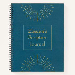 Journal de prière ou d'écriture personnalisé