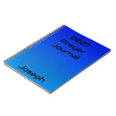 Journal de prière personnalisé 2027 (Côté gauche)