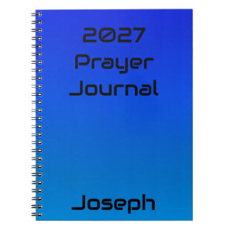 Journal de prière personnalisé 2027