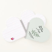 Journal de prière personnalisé Bible Verse (Intérieur)