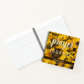 Journal de prière personnalisée Couleur de soleil  (Intérieur)