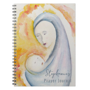 Journal de prière personnalisée Madonna et l'art d
