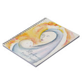 Journal de prière personnalisée Madonna et l'art d (Côté gauche)