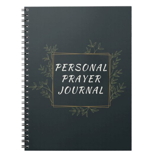 Journal de prière personnel (Devant)