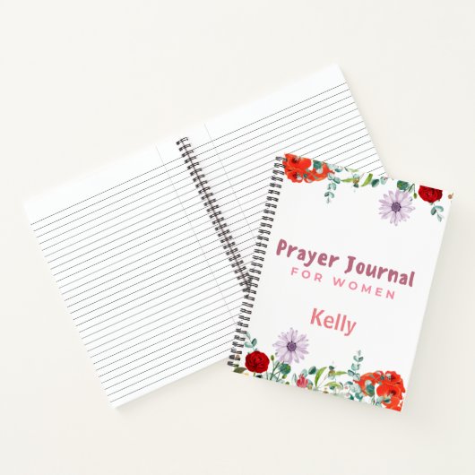 Journal de prière pour femmes - Reliure spirale (Intérieur)