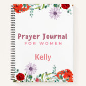 Journal de prière pour femmes - Reliure spirale (Devant)