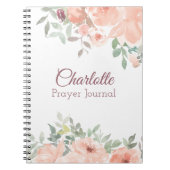 Journal de prière Rose Peach (Devant)