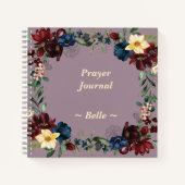 Journal de prière Thanksgiving Nom personnalisé Ob (Devant)