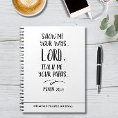 Journal de prière Verse de la Bible Spirale