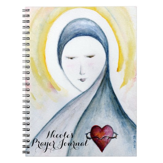 Journal de prière Vibrant Hail Mary (Devant)