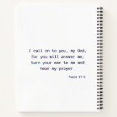 Journal de prières (Dos)