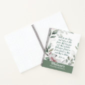 Journal de prières de versets BIble Spiral (Intérieur)