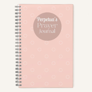 Journal de prières Dreamy (personnalisable)