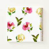 Journal de prières florales aquarelle (Dos)