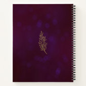 Journal de prières personnalisé (Dos)