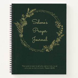 Journal de prières personnalisé