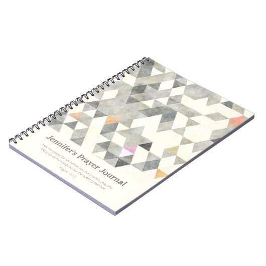 Journal de prières personnalisé des triangles Abst (Côté gauche)